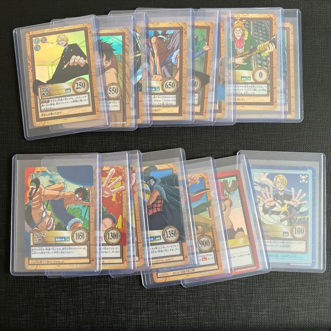 旧ワンピースカード　カードダス　ハイパーバトル　レアカード　15枚