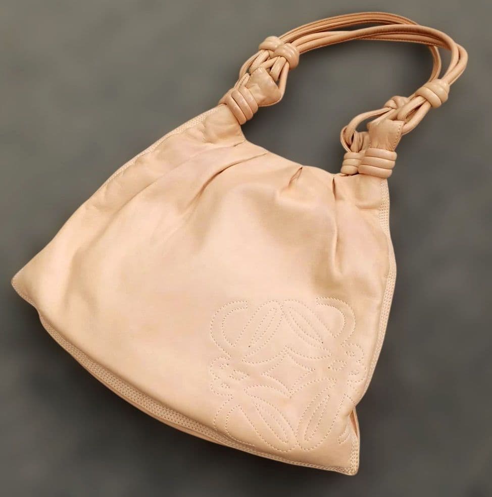 LOEWE ロエベ アナグラム ハンドバッグ ノットハンドル