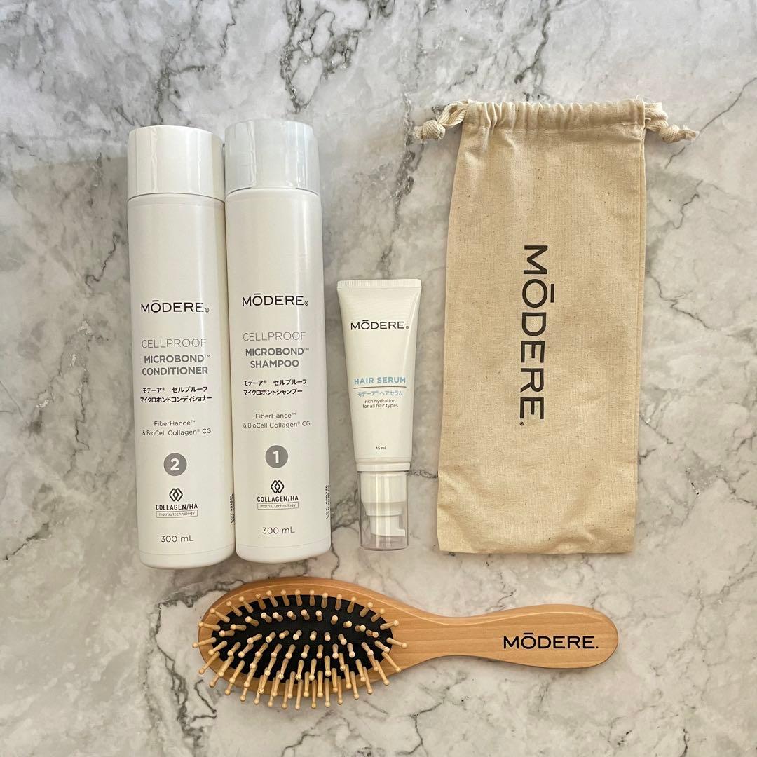 最終価格！モデーア マイクロボンドシャンプー・コンディショナ　ヘアセラム