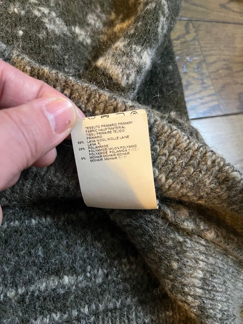 Martin Margiela マルタンマルジェラ10 ニット　カモフラージュ柄