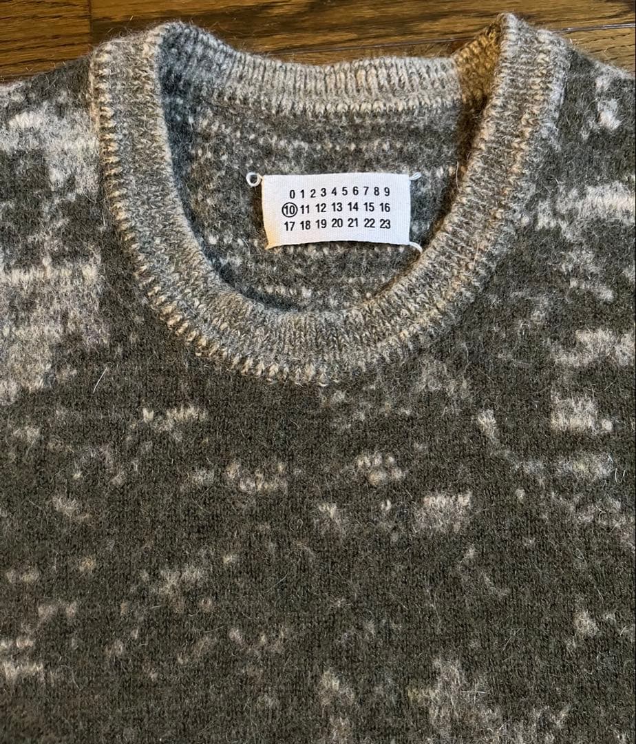 Martin Margiela マルタンマルジェラ10 ニット　カモフラージュ柄