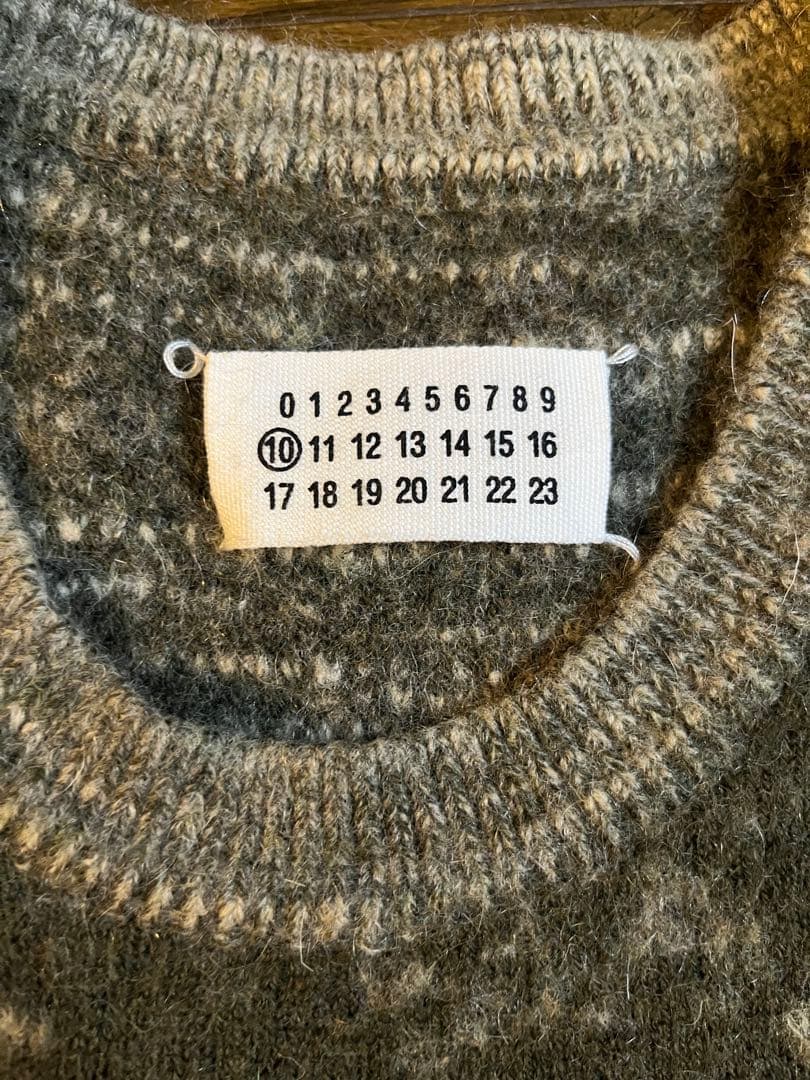 Martin Margiela マルタンマルジェラ10 ニット　カモフラージュ柄
