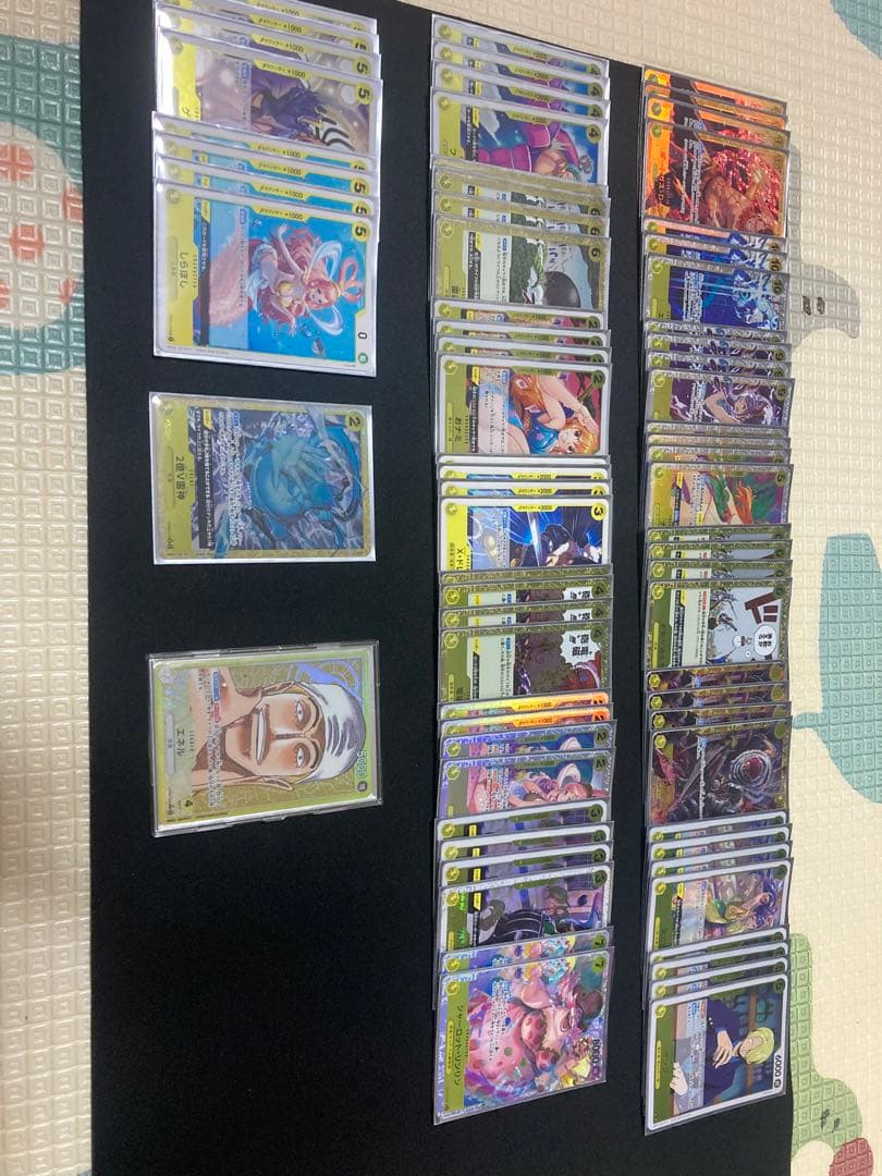 ワンピースカード　黄エネル　構築済みデッキ　デッキパーツ他