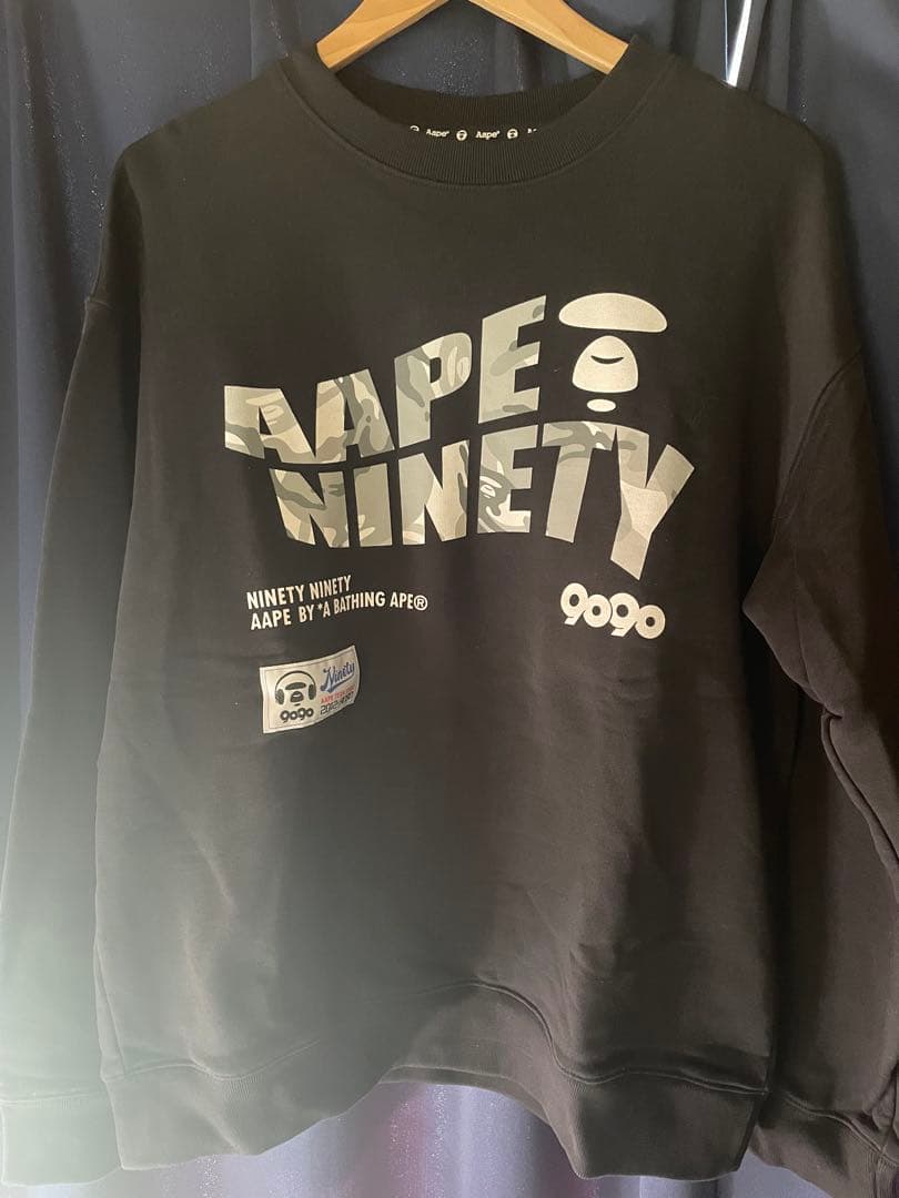 Ape x 9090 コラボ スウェット エイプ ナインティ