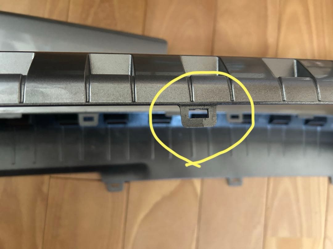 ランクル250 純正　フロントグリルなど　3点セット