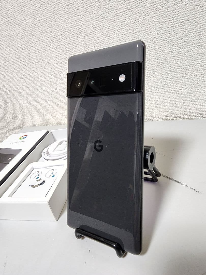 美品Google Pixel 6 Pro Stormy Black 256 GB