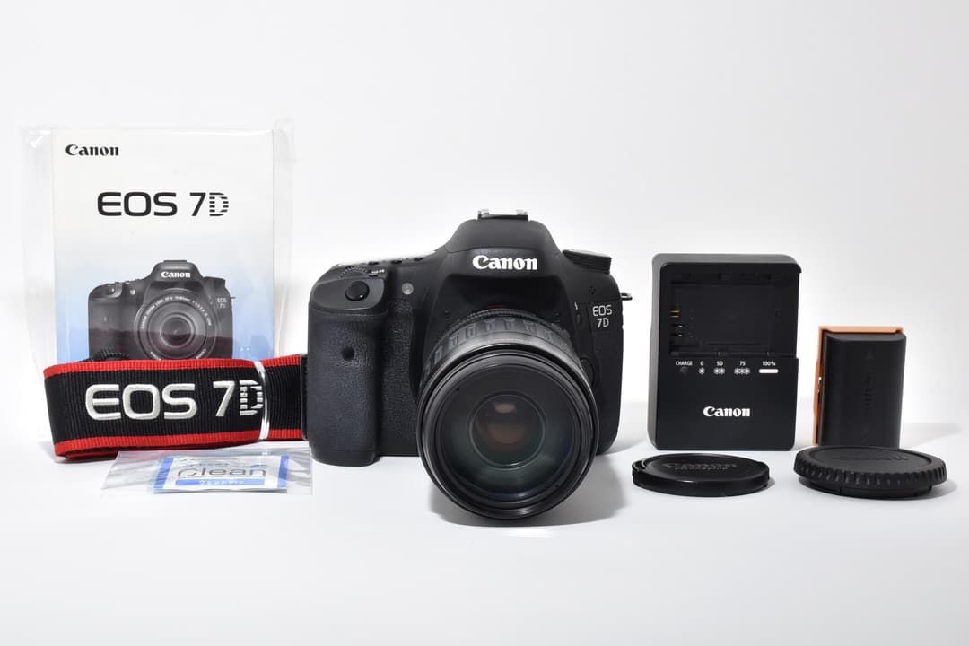 美品 Canon EOS 7D 望遠レンズセット スマホ転送OK #9474
