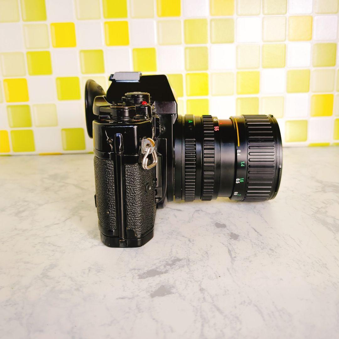 動作品★ Canon A-1 フィルム一眼レフカメラ レンズキット