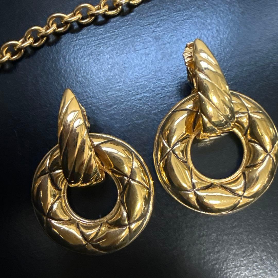 SONIA RYKIEL ソニアリキエル　ネックレス、イヤリングセット　美品