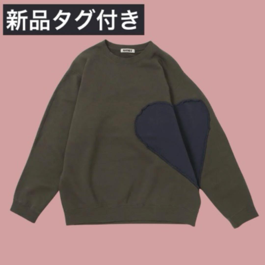 【新品タグ付き】NKNIT♡pattern pullover sweat