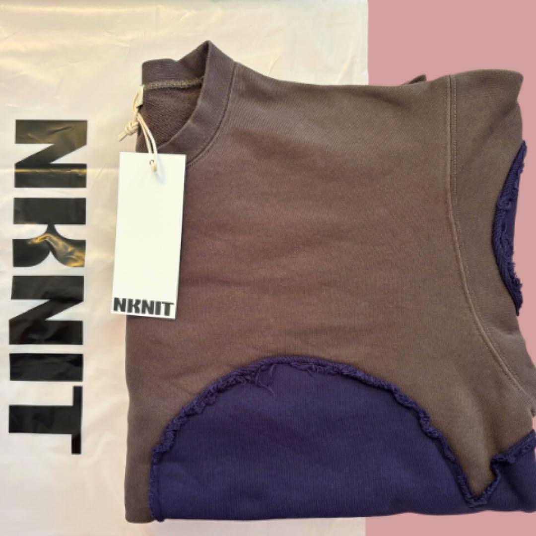 【新品タグ付き】NKNIT♡pattern pullover sweat