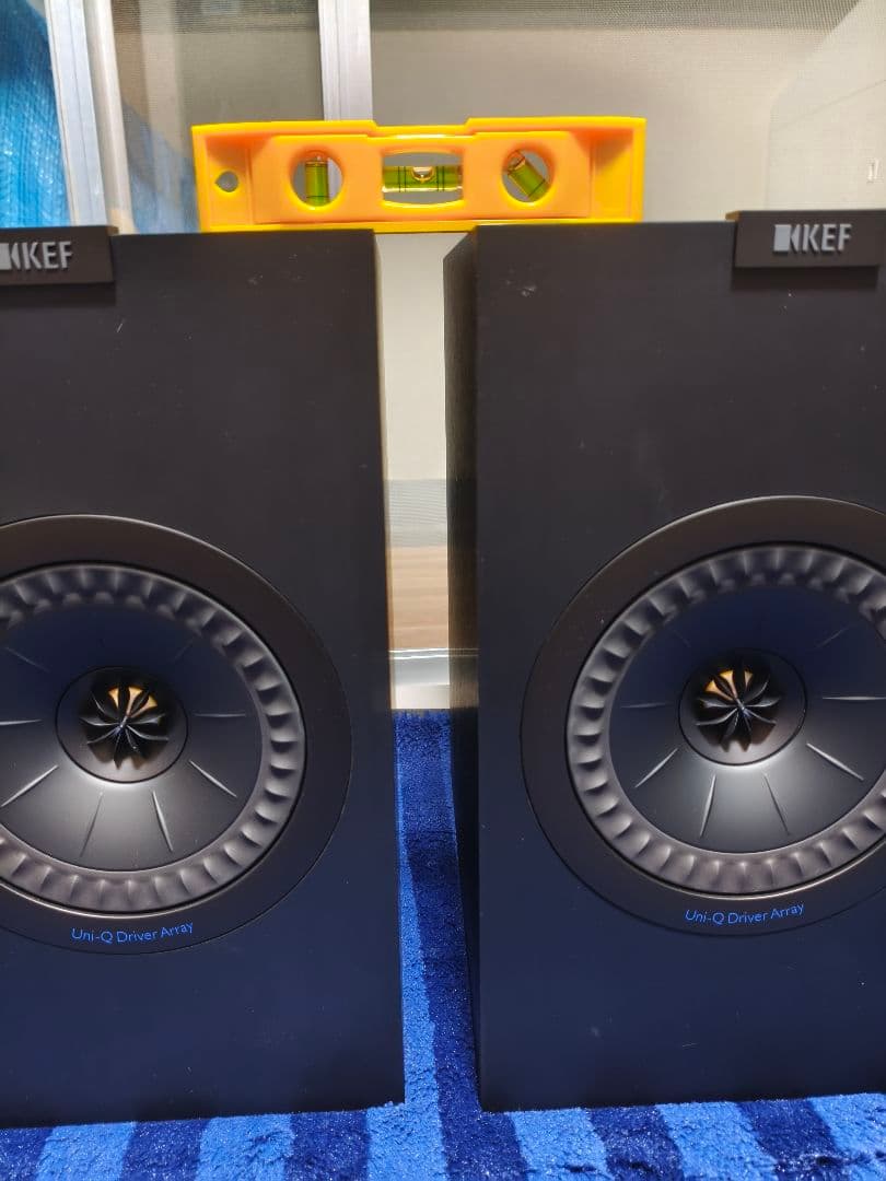 ほぼ新品 KEF Q350 ケフ Q350 ブックシェルフ ペア サランネット付