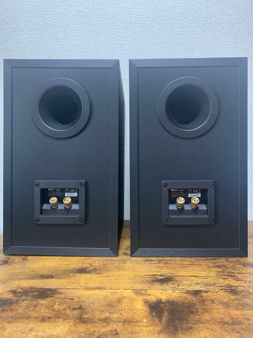ほぼ新品 KEF Q350 ケフ Q350 ブックシェルフ ペア サランネット付