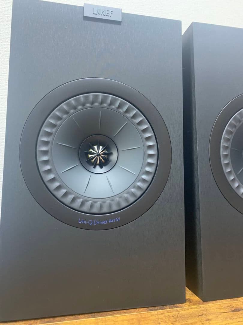 ほぼ新品 KEF Q350 ケフ Q350 ブックシェルフ ペア サランネット付