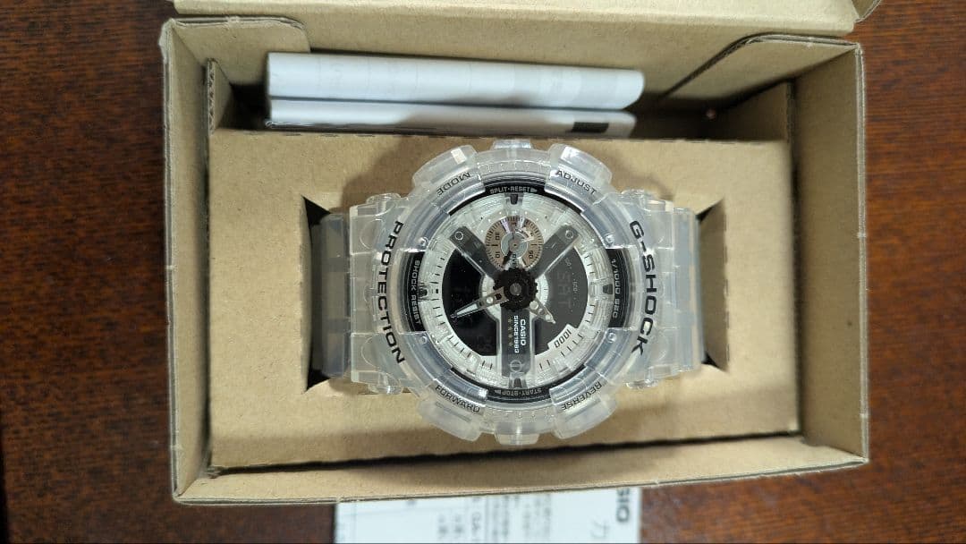 CASIO G-SHOCK クリア/ブラック　新品