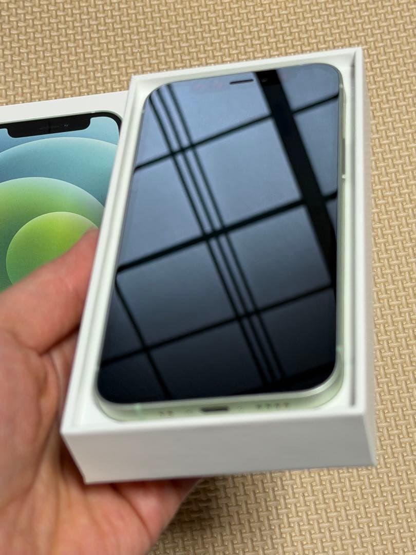 Apple iPhone 12 mini 本体 ミントグリーン 超美品　箱付き