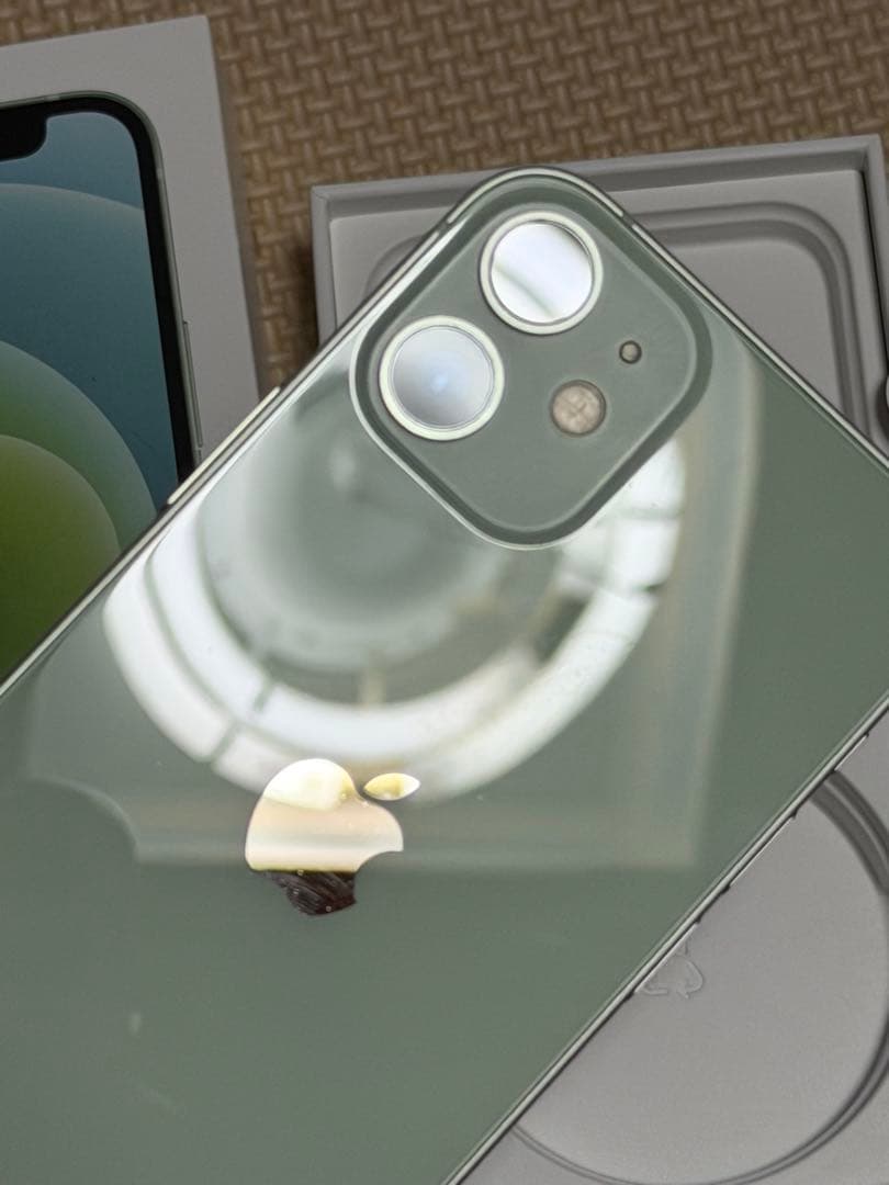 Apple iPhone 12 mini 本体 ミントグリーン 超美品　箱付き