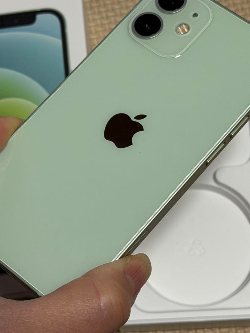 Apple iPhone 12 mini 本体 ミントグリーン 超美品　箱付き