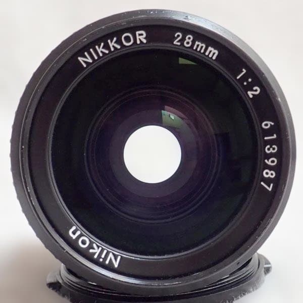 NIKON AI NIKKOR 28mm F2S 大口径広角MFレンズ AI-S