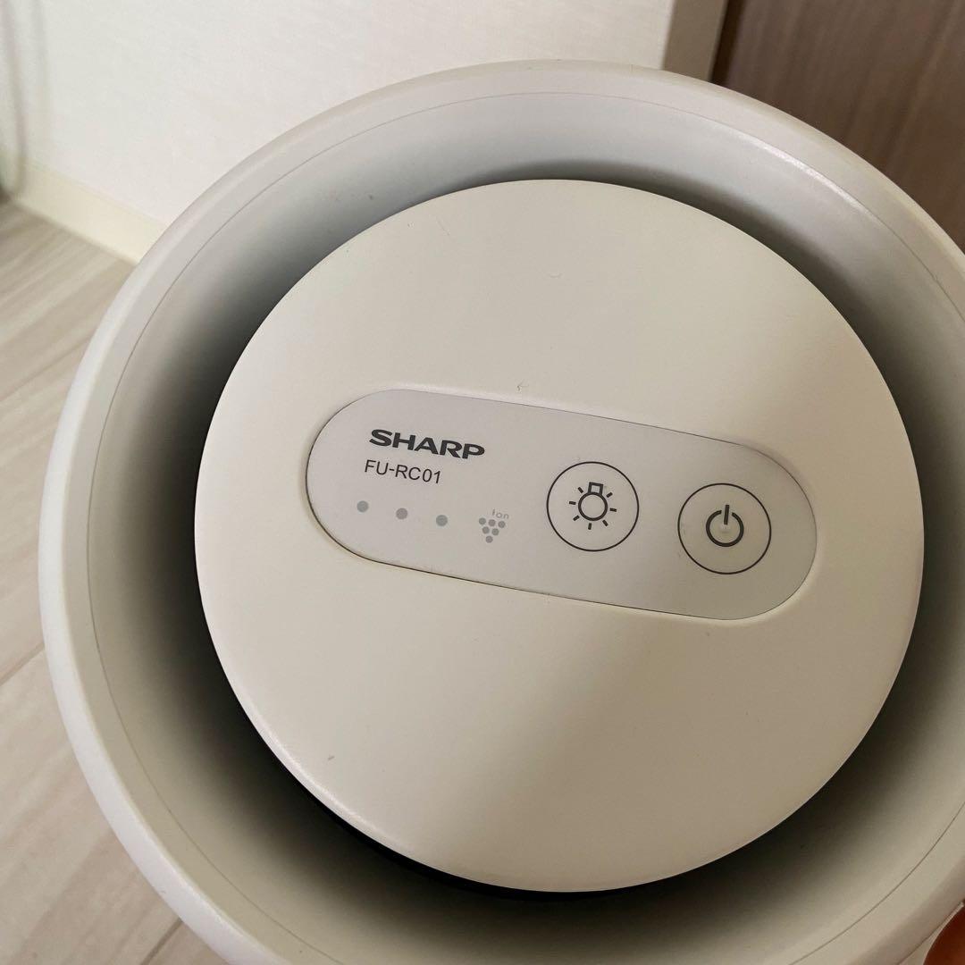 【未使用品】SHARP 空気清浄機　FU-RC01 ホワイト 2024年製