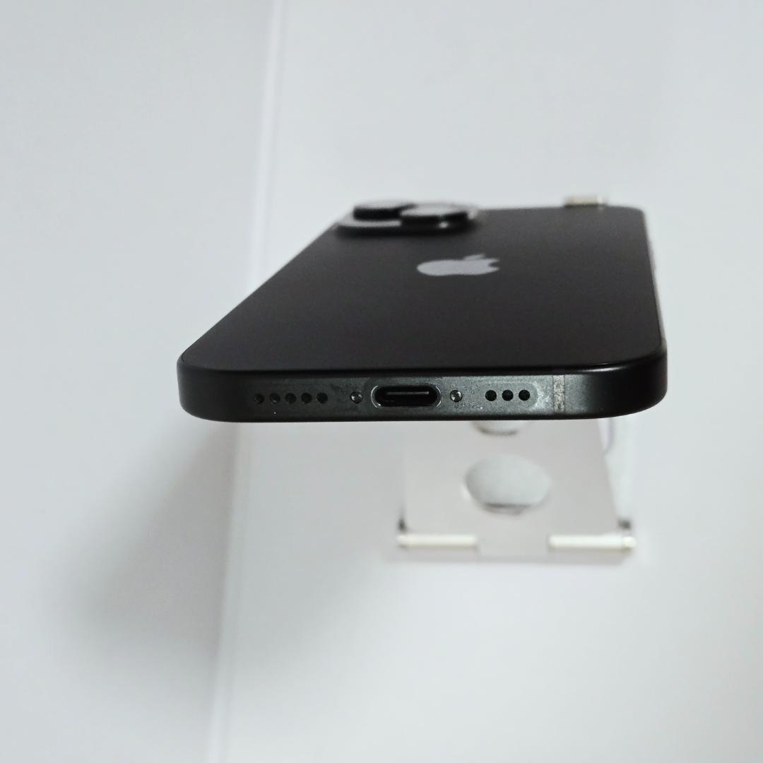 07 iPhone15 ブラック SIMフリー 美品 付属品完備