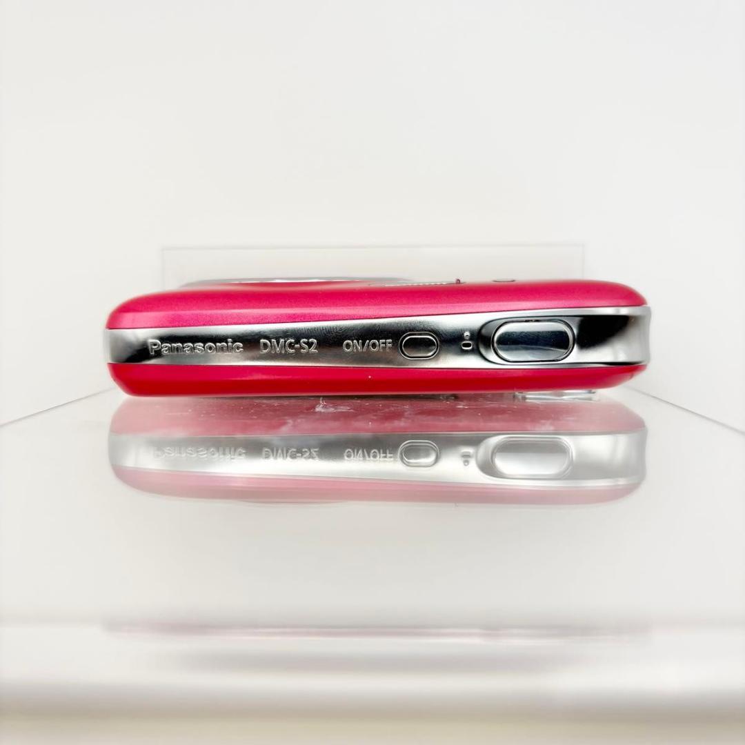 美品 Panasonic LUMIX DMC-S2 ピンク コンデジ　デジカメ