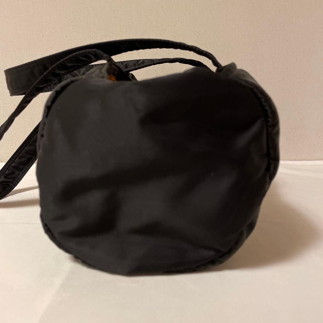 PORTER タンカー ミニドラムバッグ　黒