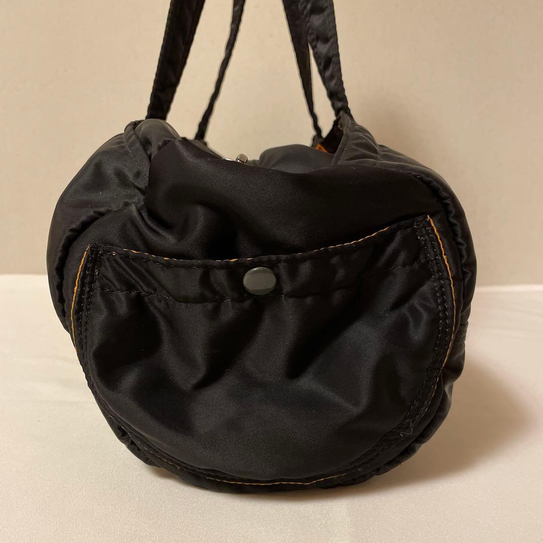 PORTER タンカー ミニドラムバッグ　黒