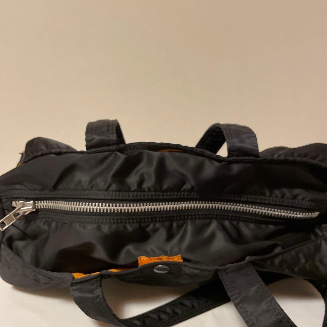 PORTER タンカー ミニドラムバッグ　黒