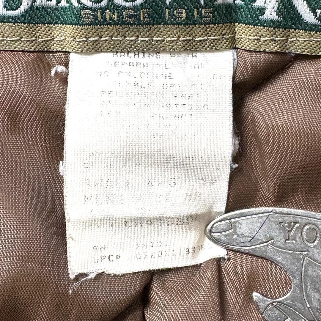 チョアコート ダックジャケット ブラウン S 襟コーデュロイ カバーオール