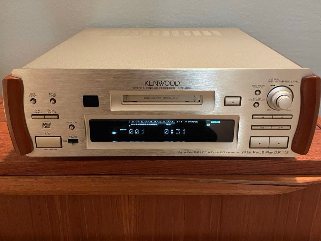 KENWOOD MDデッキ DMF-7003G(動作確認済)