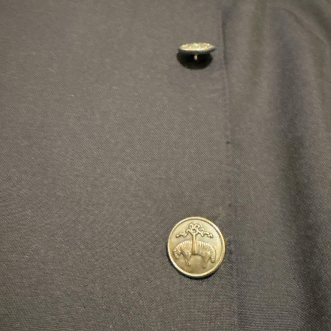 【希少】USA製 ブルックス 1818 銀ボタン ロロピアーナ　紺ブレ