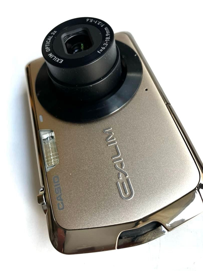 CASIO EXILIM EX-Z330 ゴールドデジタルカメラ【美品:説明書】