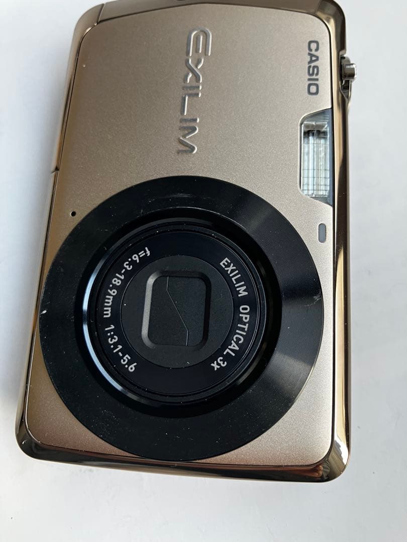 CASIO EXILIM EX-Z330 ゴールドデジタルカメラ【美品:説明書】