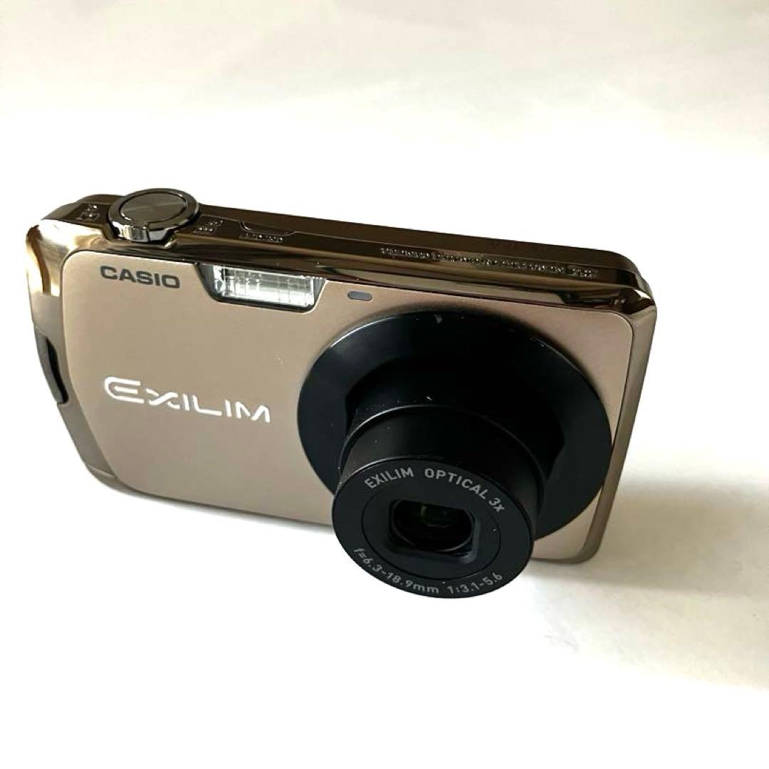 CASIO EXILIM EX-Z330 ゴールドデジタルカメラ【美品:説明書】
