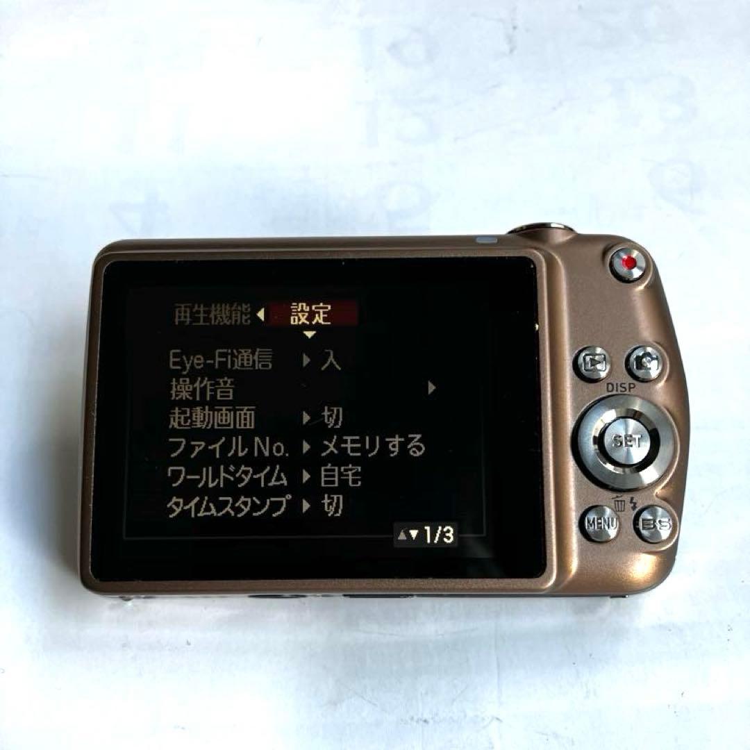 CASIO EXILIM EX-Z330 ゴールドデジタルカメラ【美品:説明書】