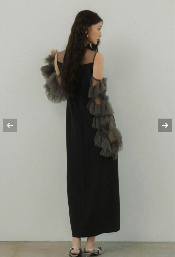 スーツ・フォーマル・ドレス ANDRESD detached sleeve dress