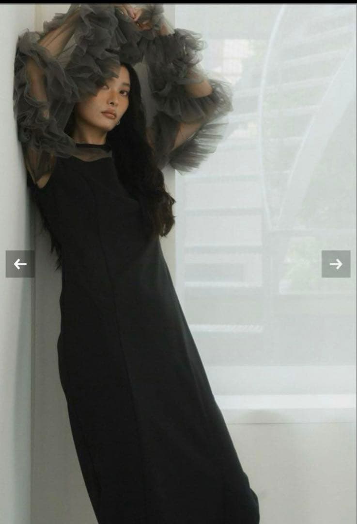 スーツ・フォーマル・ドレス ANDRESD detached sleeve dress