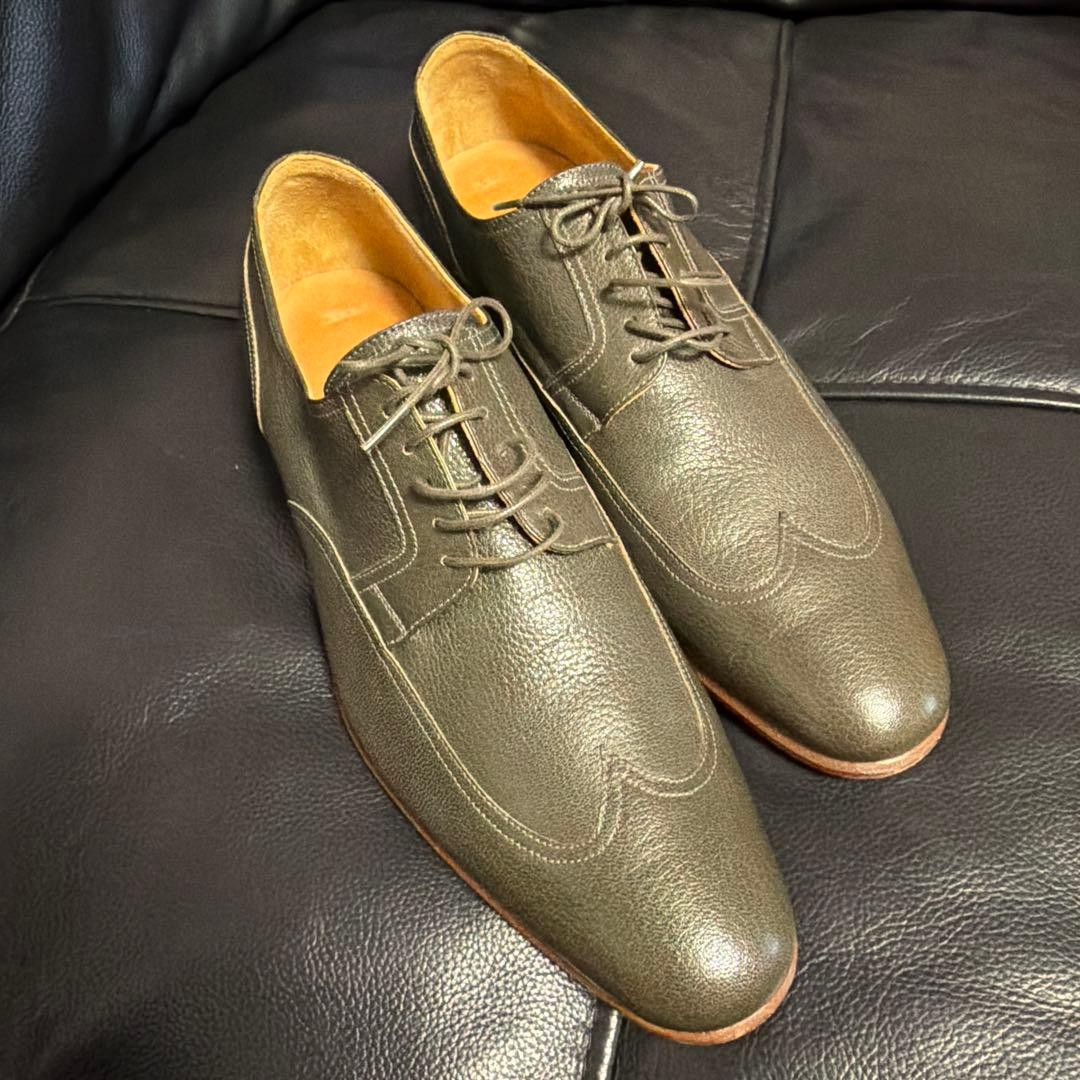 エルメス　HERMES 高級ウイングチップ　サイズ41.5 美品