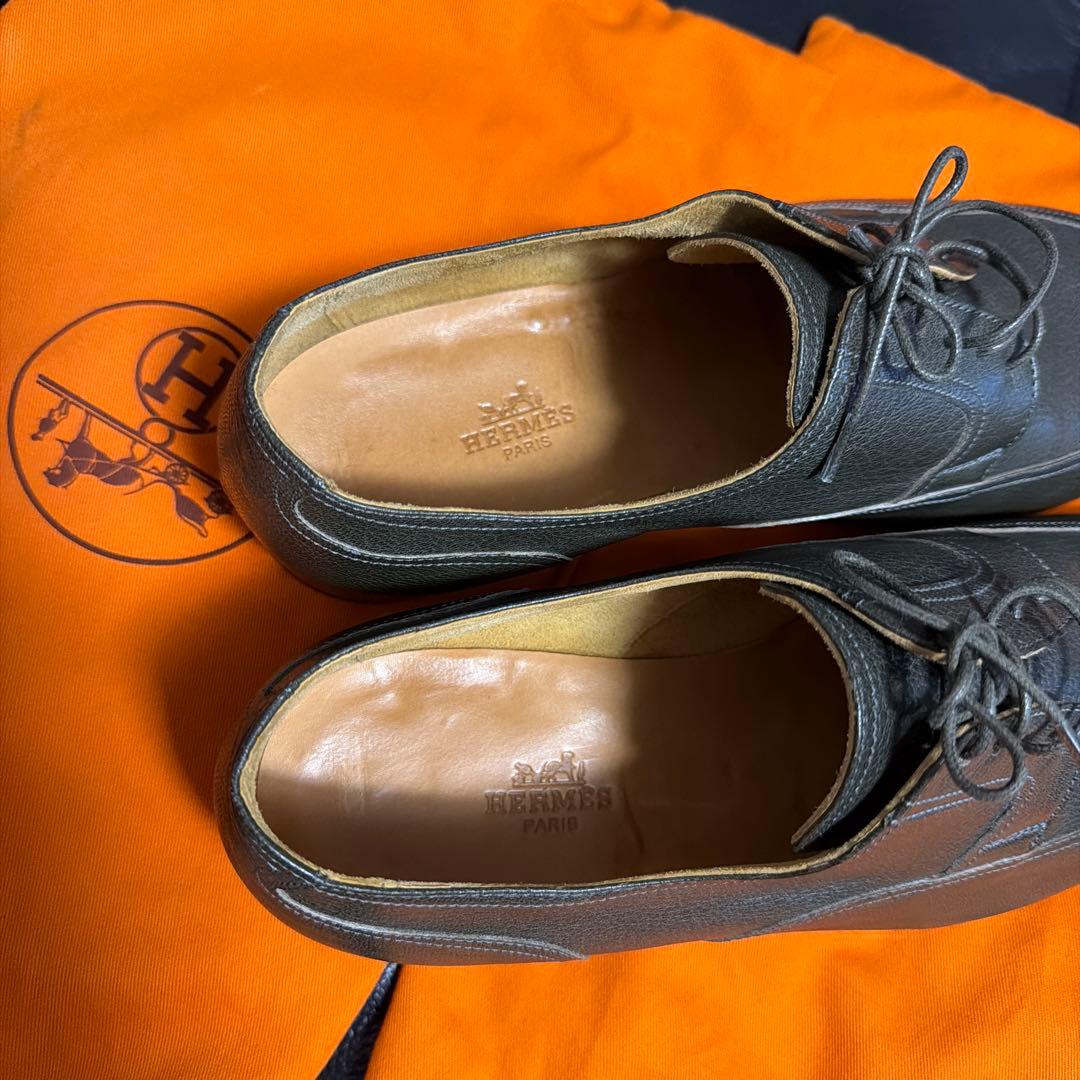 エルメス　HERMES 高級ウイングチップ　サイズ41.5 美品