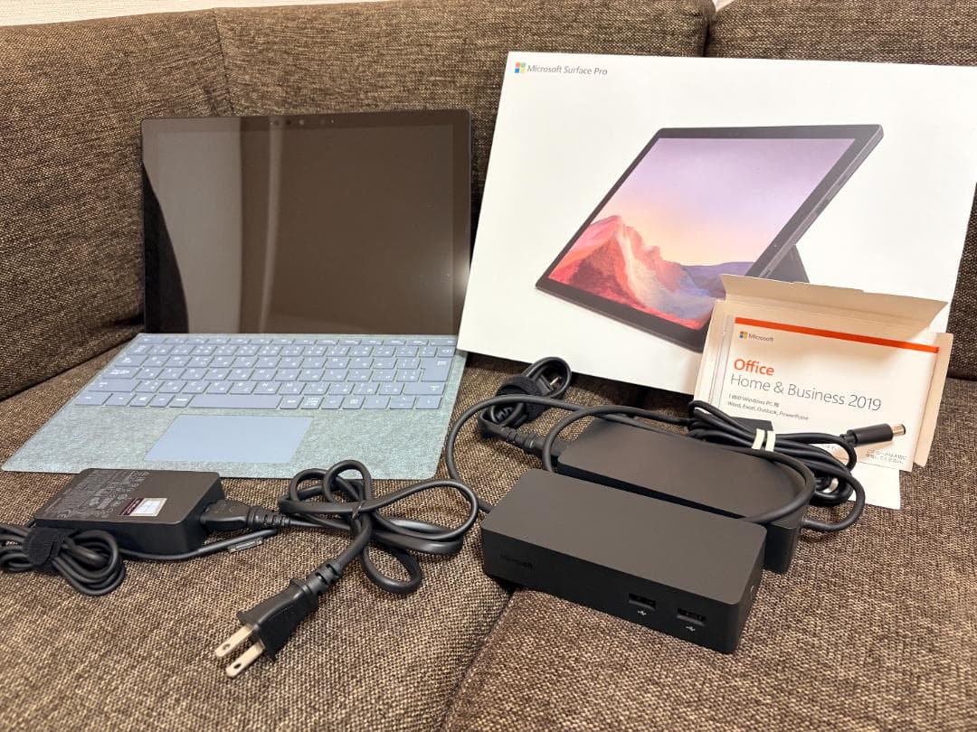 SurfacePro7セット（純正タイプカバー+純正ドック+Office付き）