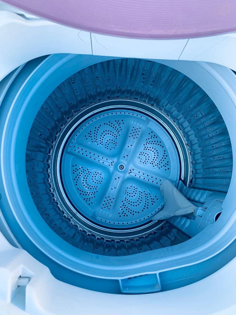 ✅SHARP電気洗濯機✅ ✅ES-G55RC-P✅送料設置無料