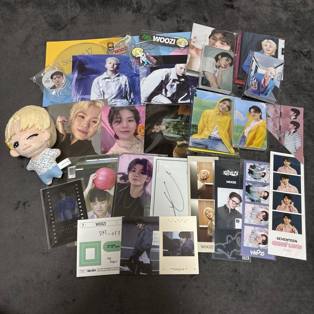 SEVENTEEN WOOZI トレカ・グッズまとめ売り