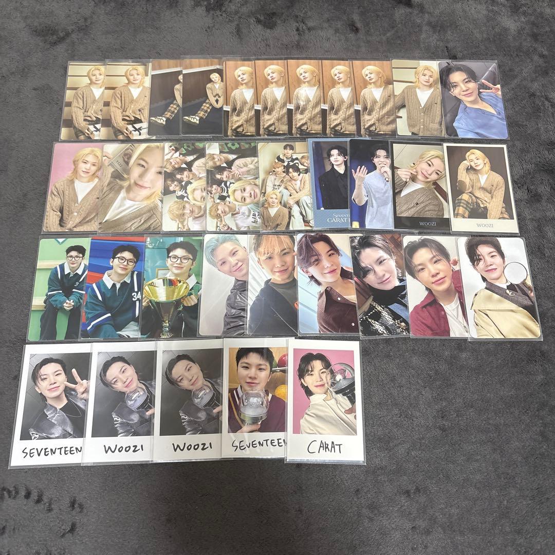 SEVENTEEN WOOZI トレカ・グッズまとめ売り