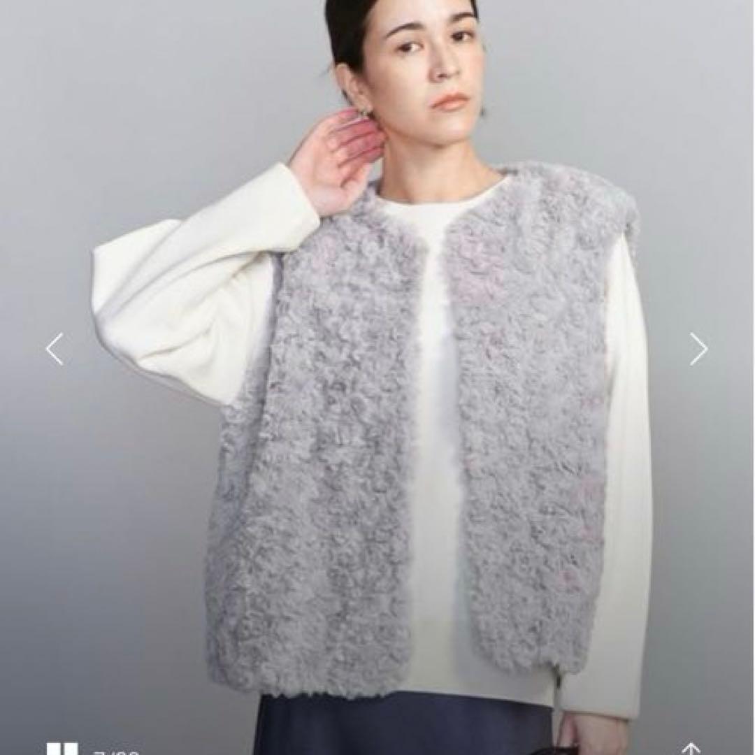 専用です！BEAUTY&YOUTH フェイクファー ベスト