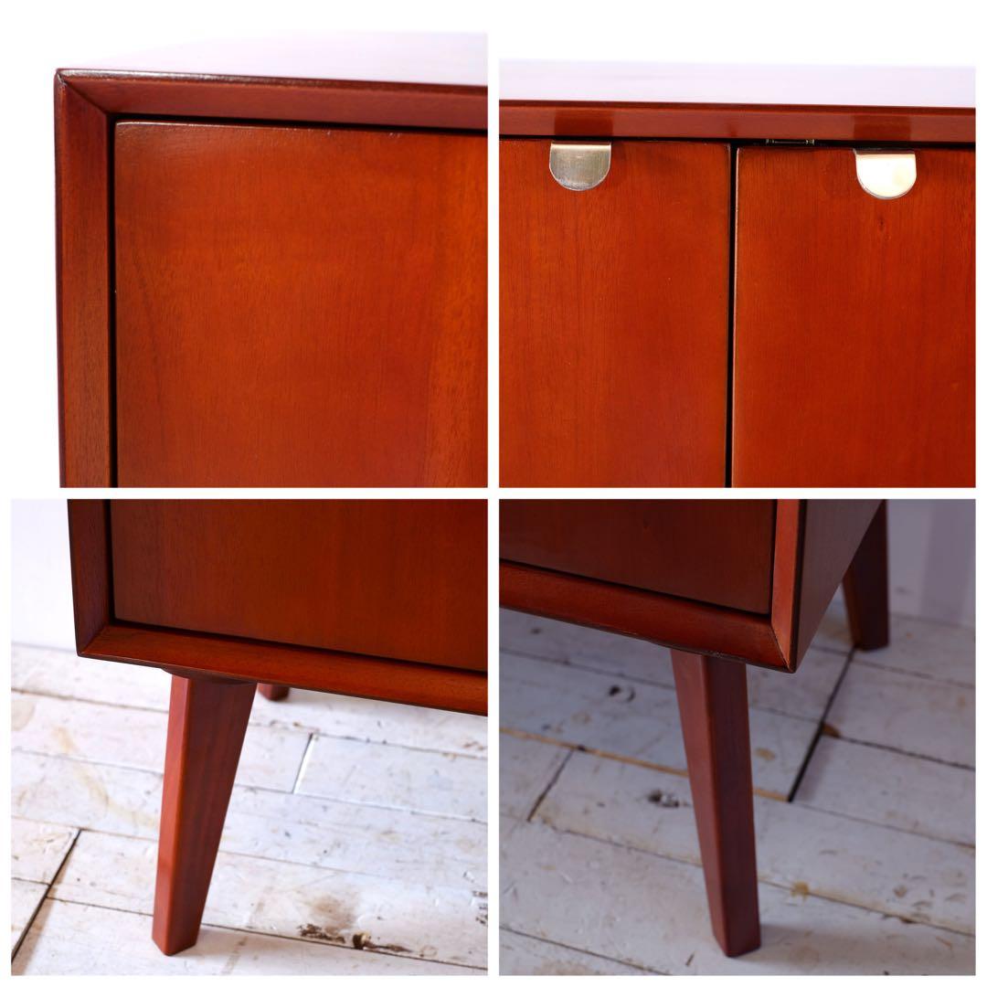 N 新品 北欧 リビングボード 160cm 収納 サイドボード キャビネット