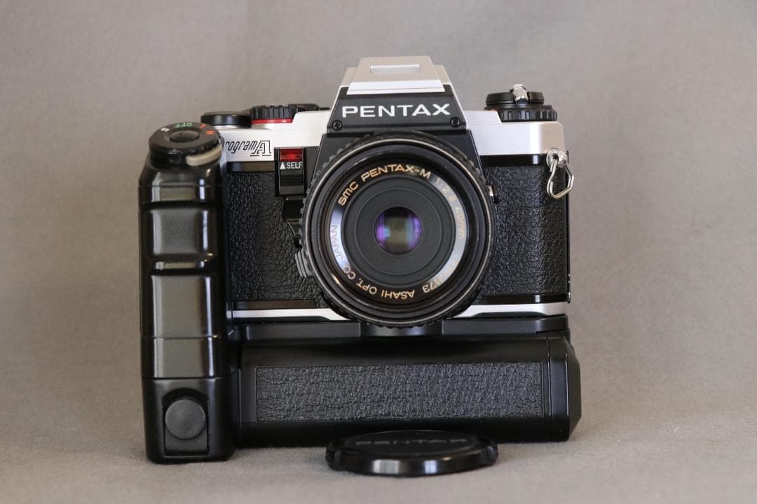 PentaxプログラムA+40mmF2.8+モータードライブA