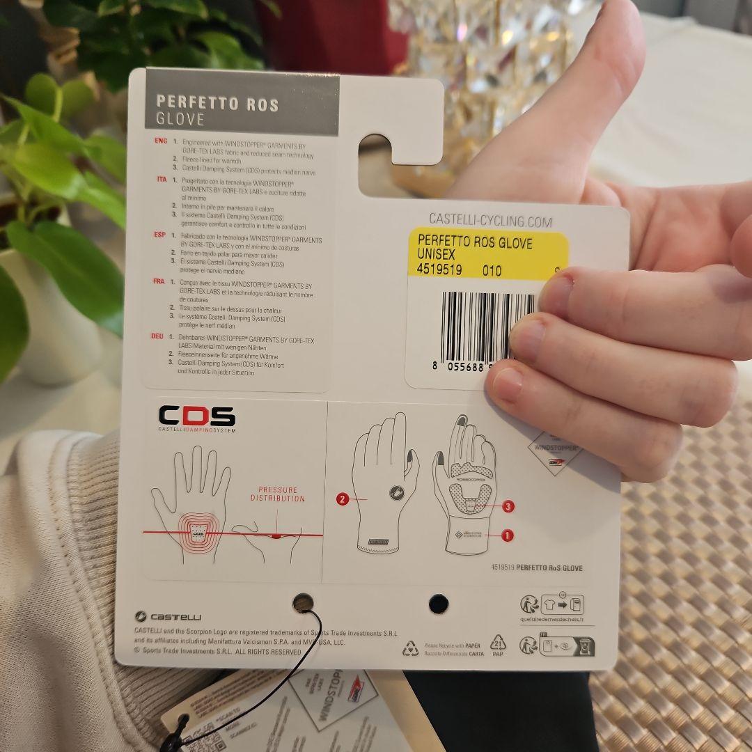 Castelli Perfetto Ros グローブ S ウィンドストッパー