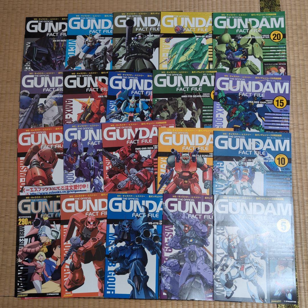 ガンダムファクトファイル全巻、その他