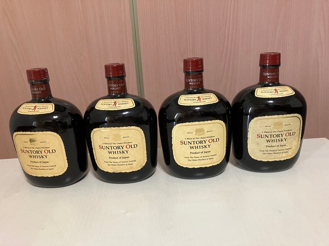 【古酒】サントリーオールドウイスキー 4本セット未開詮　750ml 43%